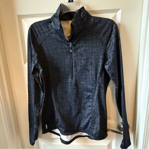 Lole Women's Black Patterned Top